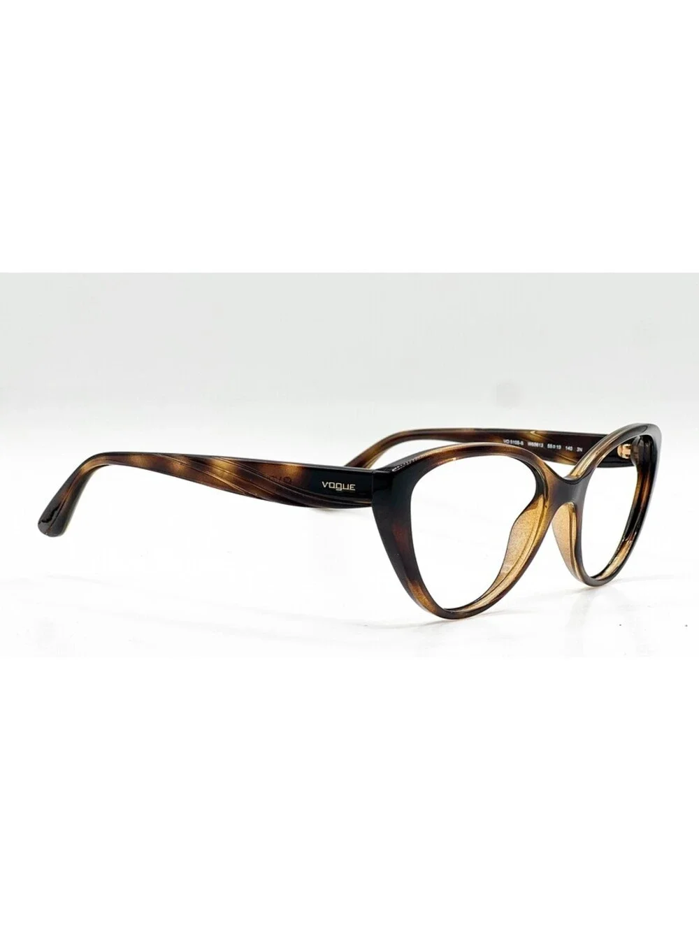 Vogue VO 5105-S W65613 Dark Havana Authentic Eyeglass Frames 55-19